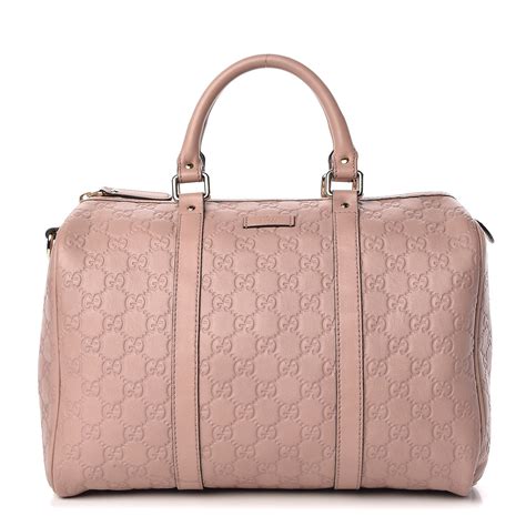 gucci boston pink|Gucci leather shoulder bag.